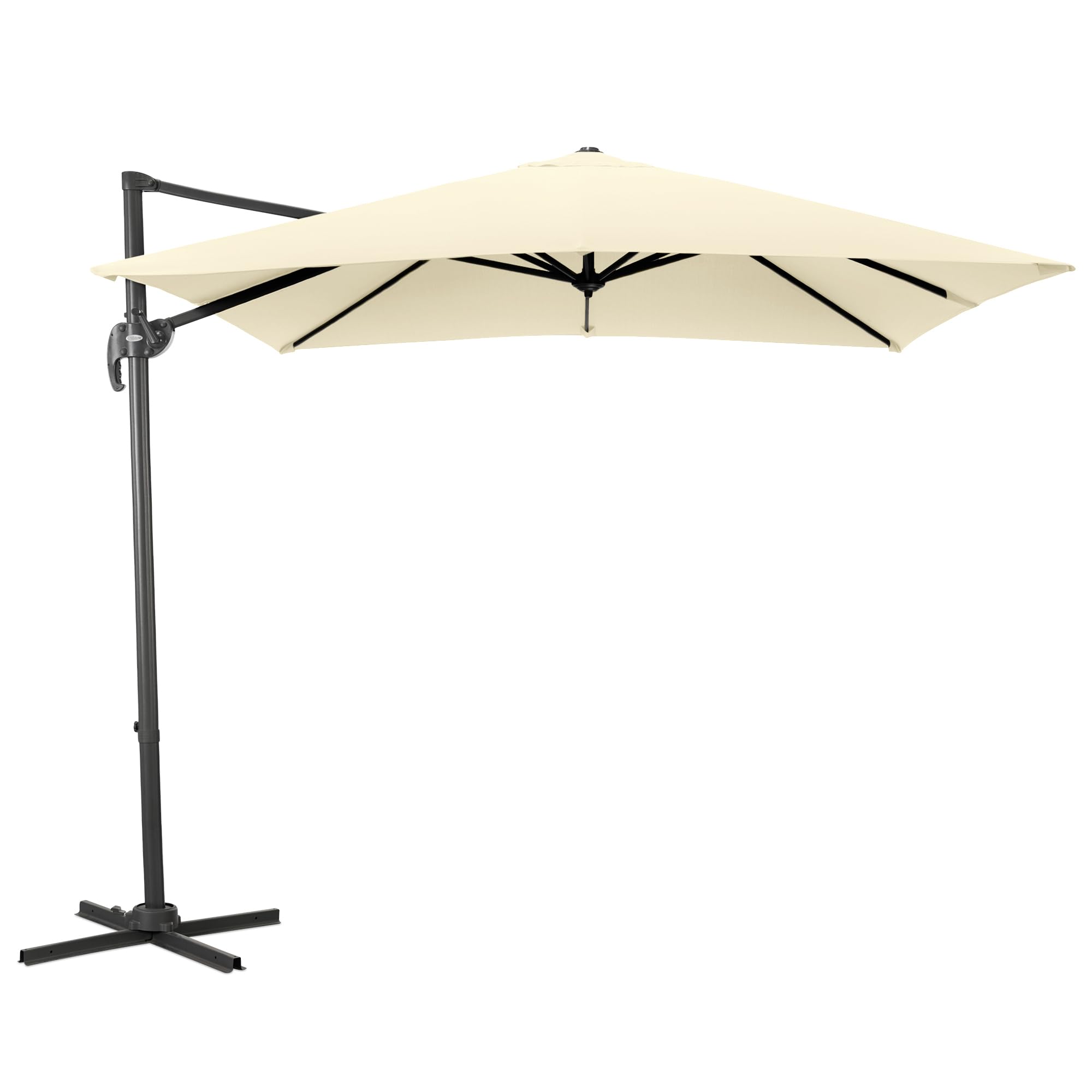 Christow 2.5m Cantilever Parasol - Beige