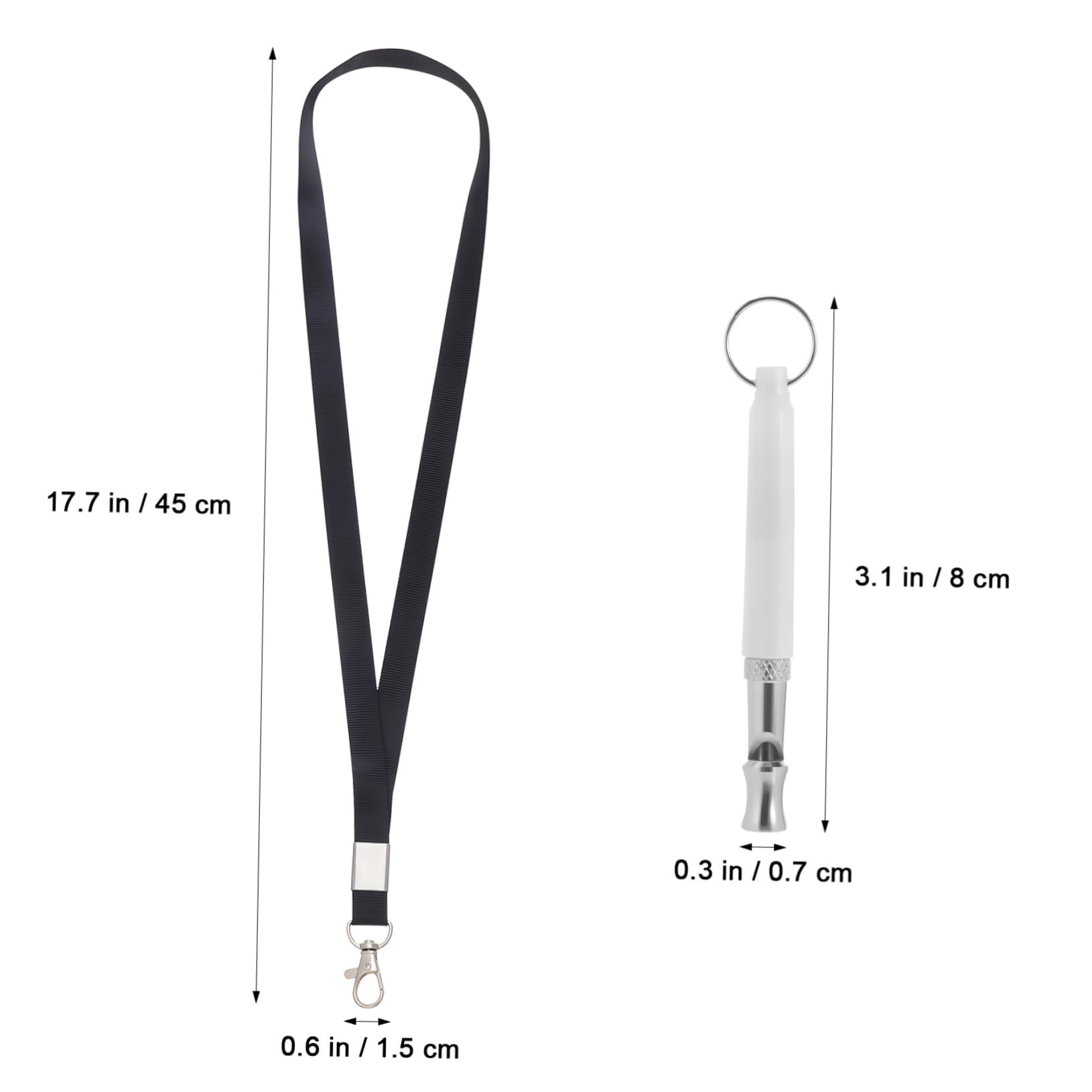 GRIRIW Whistle for Dogs Stop Barking Whistle Dog Training Whistle Lanyard for Puppy and Adult Dogs
