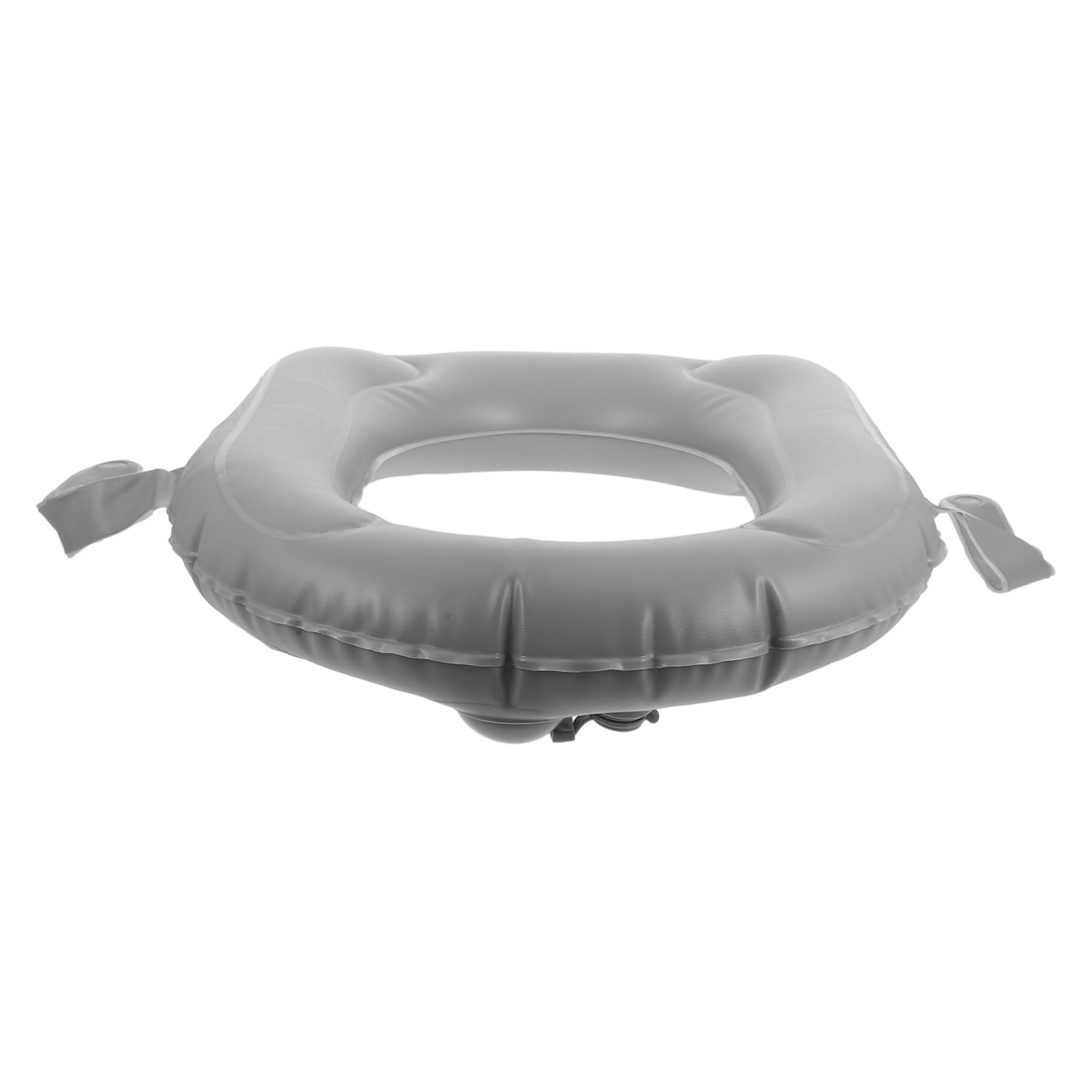 Photo 1 of **MISSING STORAGE BAG**** SOPOTUTU Raised Inflatable Toilet Seat Cushion with Cup Portable PVC Commode Support for Seniors Elderly Disabled Travel-Friendly Design with Storage Bag Non- Mat for Safety