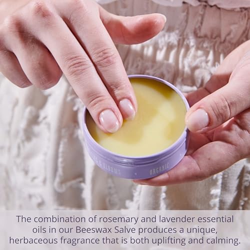 Savannah Bee Company Original Beeswax Salve - Deep Moisturizer Hand Salve - Rosemary Lavender - 2 Oz