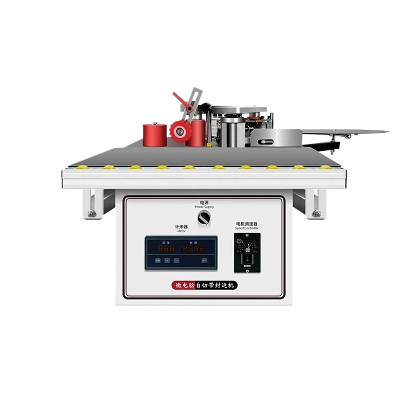 Fully Automatic Edge Banding Machine for Woodworking Straightening Trimming and Polishing Plate Machines G Speed and Efficiency Improvement(Dual Cylinder B)