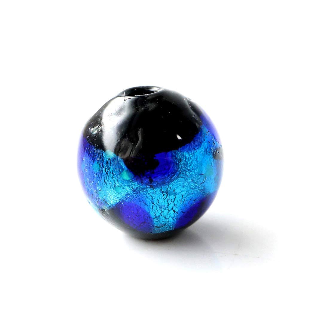 Amazon.co.jp: [GOLD STONE] 光る ホタルガラス ブルー 8mm 粒