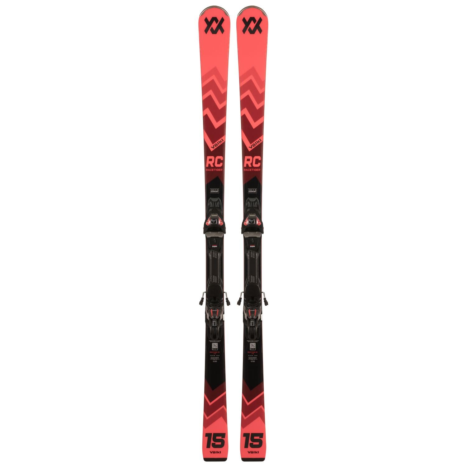 Volkl Racetiger Rc Red - Pack de esquís + fijaciones Vmotion 10 Gw Rojo Hombre - Talla 179 - Rojo