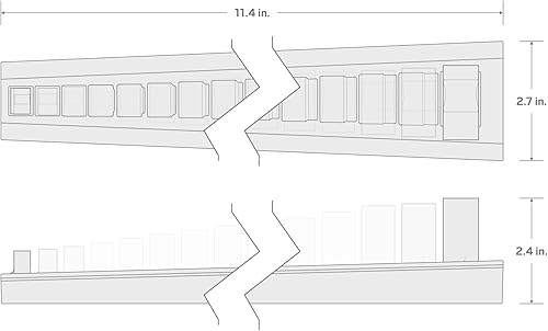 Miniatura 7 de TEKTON WCF92120 - Juego de llaves para pata de gallo de 6 puntos con accionamiento de 38 pulgadas, 14 piezas (516-1-116 pulgadas)  WCF92120