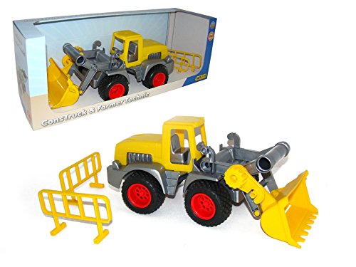 WADER POLESIE Palas ConsTruck Amarillo / Plata de wadertoys