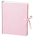Produktbild Semikolon (351037) Album Large vichy rosa (weiß-rosa kariert) - Fotoalbum mit 130 Seiten - Foto-Buch mit Fotokarton mit Pergaminpapier