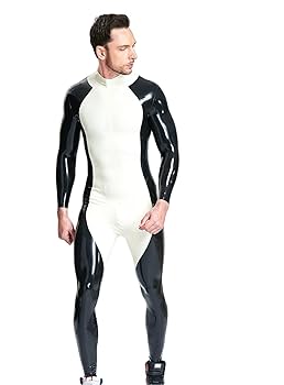 【Ta N】ラバースーツ ラテックス ラバー コスプレ バックジッパー Amazon.co.jp: ラテックスラバーネックエントリーラバーボディ