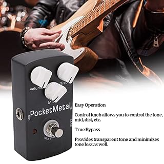 Pédale d’effet de guitare, distorsion des pédales d’effets de contrôle facile pour jouer - Les Beatles, Paul McCartney, John Lennon, RIngo Starr, George Harrison Pédale d'effet de guitare, distorsion des pédales d'effets de contrôle facile pour jouer – Image 5