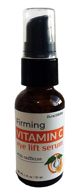 Amazon Com Firming Vitamin C Eye Lift Serum With Caffeine 1 Fl Oz Beauty Personal Care