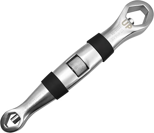 Llave universal multifuncional ajustable 23 en 1 llave de bolsillo de tuerca y perno de 14 a 34 pulgadas y 0.276 in a 0.748 in