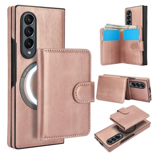 Funda para Samsung Galaxy Z Fold3 magnética estilo billetera para organizar tus viajes diarios