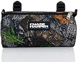 Chase Harper USA Bicycle Barrel Bag - Water-Resistant, Tear-Resistant, Industrial Grade Ballistic Nylon with Universal Mounting System - Backwoods Camo