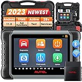 Autel MaxiCOM MK808STS Escáner Bidireccional: 2023 OBD2, TPMS Retrofit/Relearn/Programación, 28+Servicio, Pruebas Activas, Bluetooth Diagnósticos, Actualización de MK808S/MK808BT/TS608/MX808TS