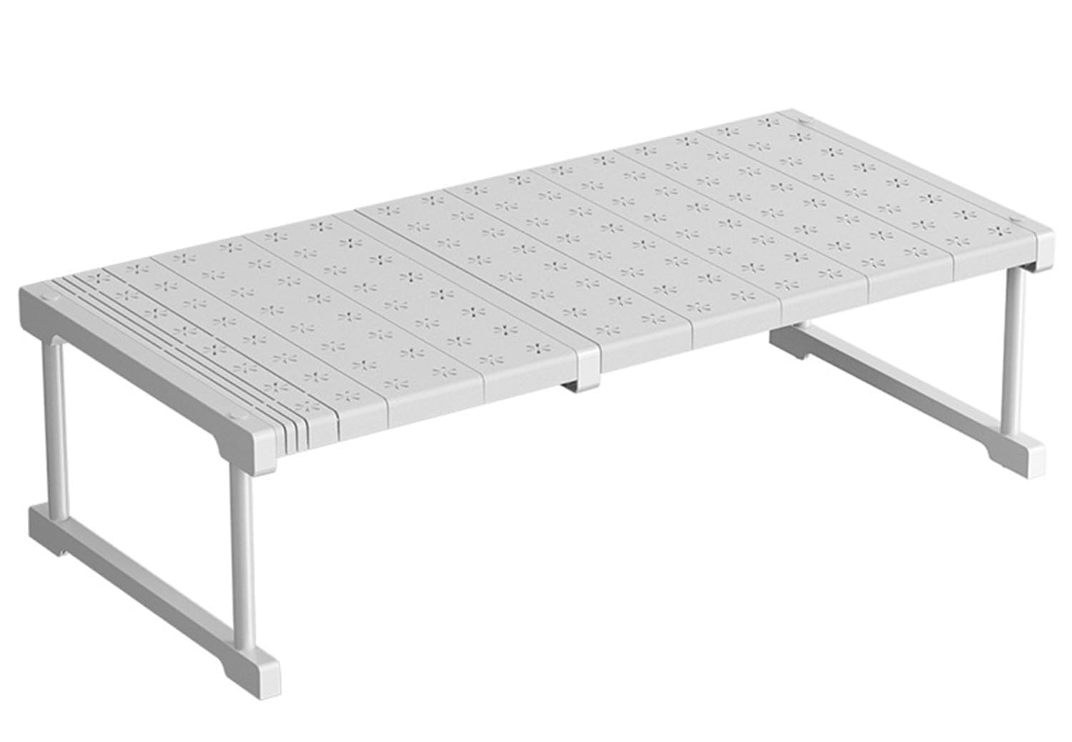 REHOOF Separador De Estantes Expandibles para Armario,Baldas Armario Interior,Organizador De Almacenamiento Armario Resistente,Estante Separador De Tensión para Cocina,Dormitorio W42cm,L67-88×H32cm