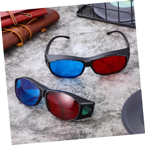FELTECHELECTR 5 Pcs Red 3D Glasses
