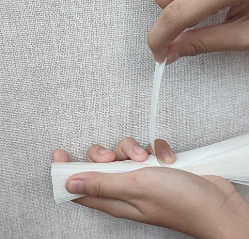 Easy Up & Down Pleated Window Shades, Temporary Window Blinds, Operating With Pull Cord, Easy Trimming & Installing (White, 36In X 64In, 6Pcs-Pack) #TOP4