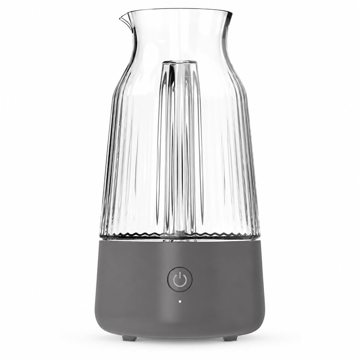 Aireador eléctrico de vino, vertedor de vino con un solo clic para vino tinto y whisky, funcionamiento rápido de 30 segundos, incluye bolsa de almacenamiento