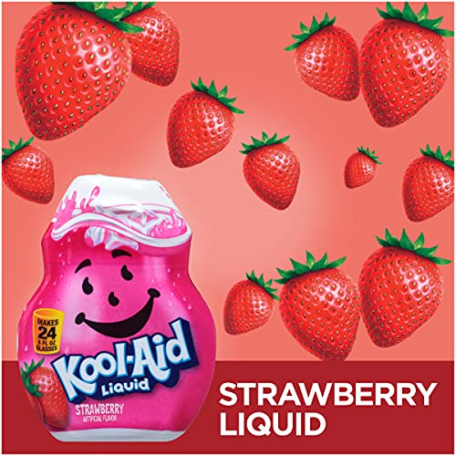 Kool-Aid Kool Aid Liquid Drink Mix - Strawberry - 1.62 Fl Oz (Pack of 4) by Kraft