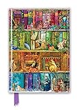Aimee Stewart: A Stitch in Time Bookshelves (Foiled Journal) (Flame Tree Notebooks)