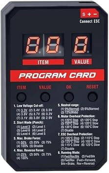 Brushless ESC V2 50A 60A 90A 110A 130A 160A for 1/7 1/8 1/10 RC Car Buggy TruckV2 Program Card