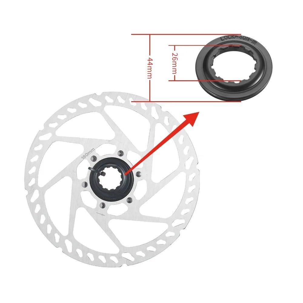 rower tylny bęben hamulcowy tylny bęben hamulcowy 2 szt. Rowerowe tarcze Centerlock 160 180mm 203mm pierścienie zabezpieczające hamulca tarczowego 160mm tarcze rowerowe Centerlock Rotor