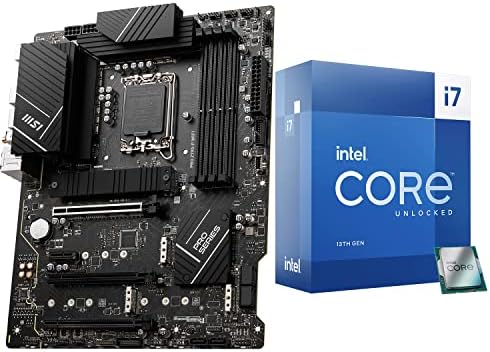 Micro Center Intel Core i7-13700K Desktop Processor 16 (8P+8E) Cores up to 5.4 GHz Unlocked with LGA1700 MSI MAG Z790 Tomahawk WiFi DDR4 Gaming Motherboard