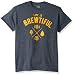 10oz apparel Beer t Shirt Life is Brewtiful … (Dark Heather, L)