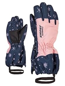 Ziener LEVIO Kinder Ski-Fäustling Dunkelblau/Rosa 98cm