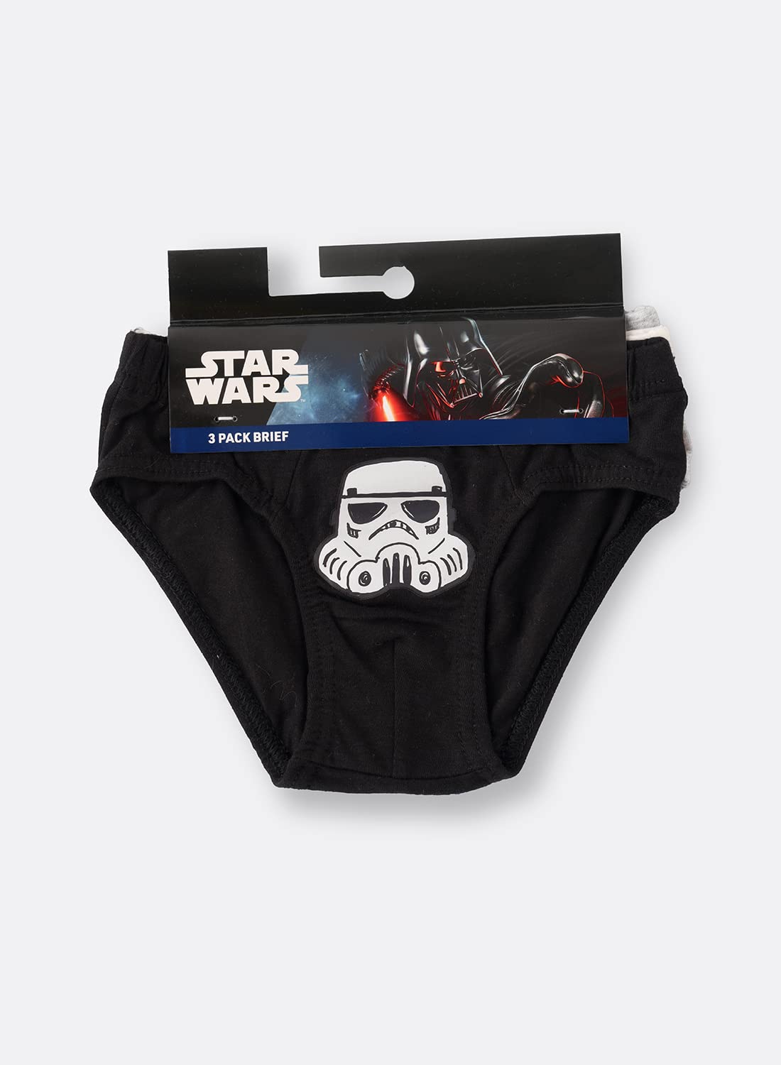 DisneyStar Wars Boys Brief - Pack of 3, 2-3 Year