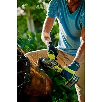 Ryobi R18AG7-0 18V ONE+ Cordless Brushless Angle Grinder