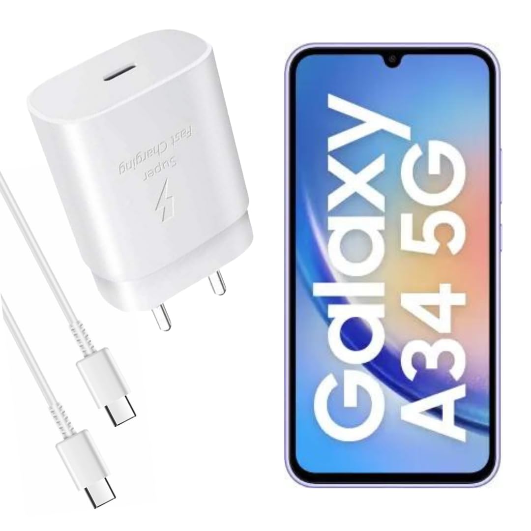 See full amazon price history chart for MAK 25W Charger with Cable for Samsung Galaxy A34 5G Charger Adapter Compatible with Galaxy A34 Charger, 25 Watt USB Type C to C Pd Charging Adapter C Type, White MAK 25W Charger with Cable for Samsung Galaxy A34 5G Charger Adapter Compatible with Galaxy A34 Charger, 25 Watt USB Type C to C Pd Charging Adapter C Type, White (B0CN9H2FTK) Amazon Price History, Amazon Price Tracker