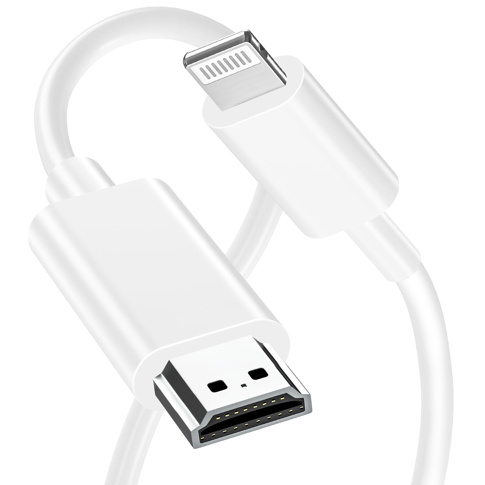 Amazon | GRIXX iPhone HDMI 変換ケーブル【MFi認証】6.6FT Digital AV