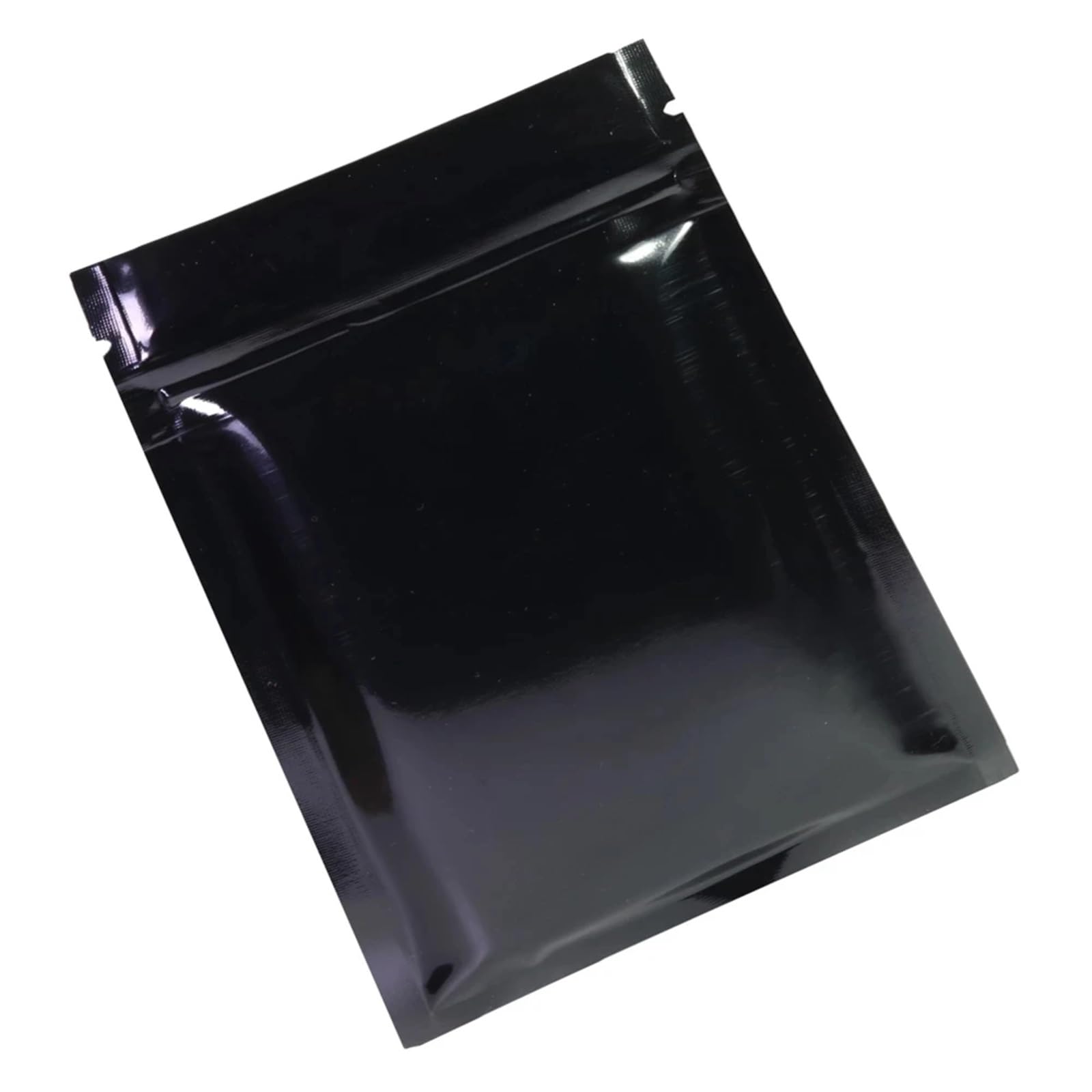 Zip-Lock-Beutel, Aluminiumfolien-Gefrierbeutel m/Reißverschluss, 100er-Pack(White,15x22cm)