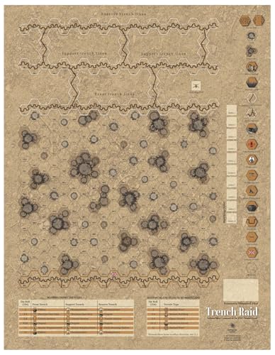 Trench Raid Juego de Mesa WW1 para Adultos miniatura 3
