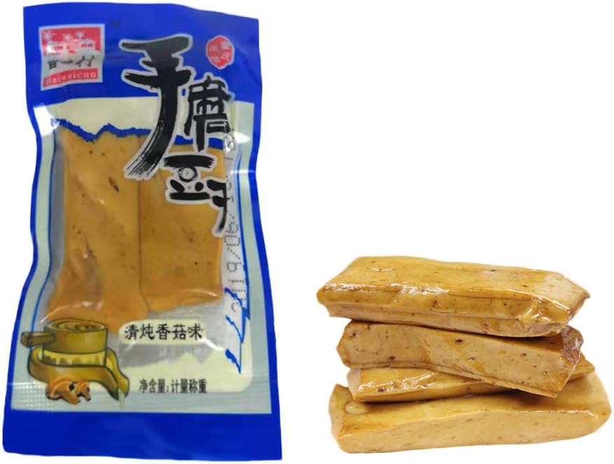 Chongqing Specialty: Baiweicun Dried Bean Curd Tofu Snacks Mushroom Flavor 500g/17.6oz