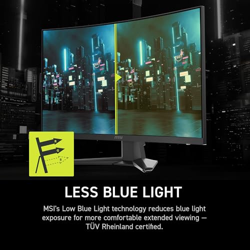Image of msi MAG 275CQDF X24 27-inch 2560 x 1440 (QHD) Gaming Monitor, AMD FreeSync Premium, Dual Mode with WQHD 240Hz and HD 400Hz, HDR Ready, HDMI, VGA Port, VESA, Tilt, 0.5ms, Black