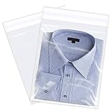 iMailer - 100 Count - 9' x 12' Cellophane Bags Self Adhesive - Clear Cello Resealable Plastic Poly Bags for A4, Letter Sized Documents, Plastic Sleeves, Clothing