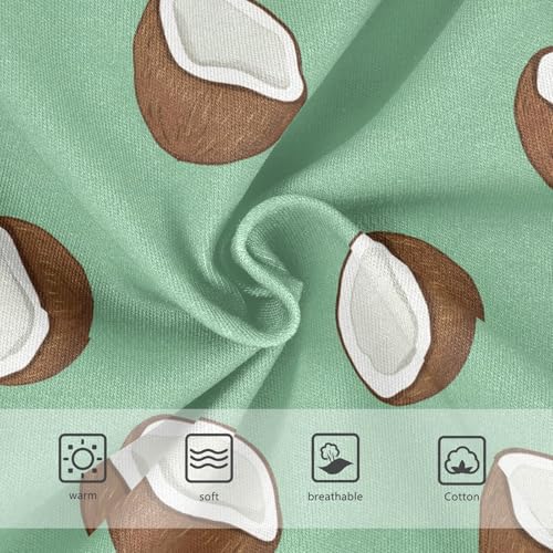 Fruit Coconut Green Toddler Girls's Underwear 2T 23022063