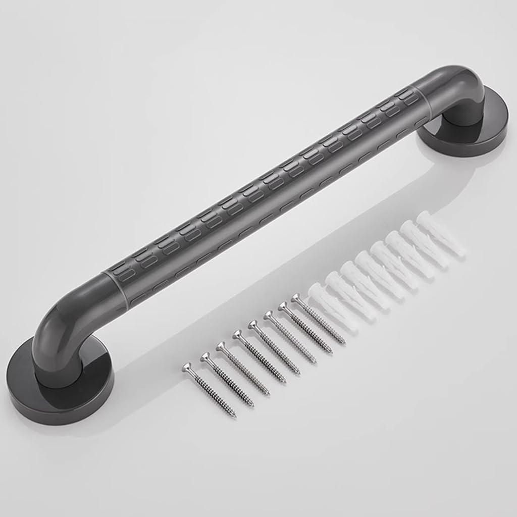 Maniglia di sicurezza antiscivolo per doccia in acciaio inox 304, resistente, per anziani e anziani, barra di supporto da parete per bagno (30 cm) ideale per assistenza agli infortuni