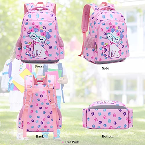 Octsky Backpack For Girls Kids School Backpacks With Lunch Box Preschool Kindergarten Bookbag Set With Chest Strap (Castle Unicorn Green) #TOP6
