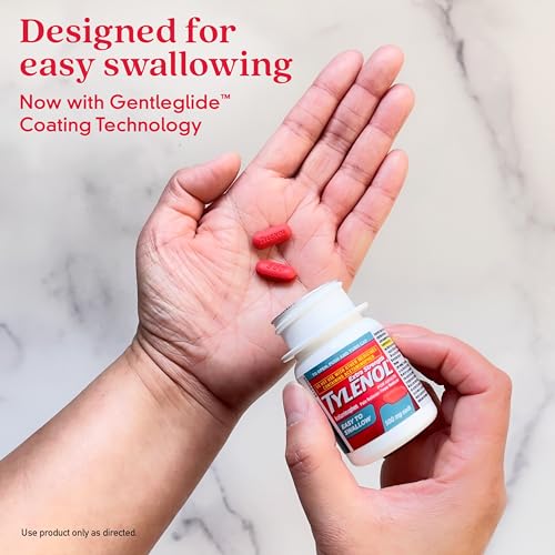 Tylenol Extra Strength Easy to Swallow Acetaminophen Caplets, 200 ct - image 5