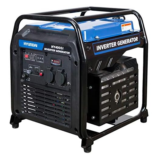 Hyundai HY4000i Generador Inverter Abierto Gasolina