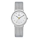 braun watches review Caja redonda de acero inoxidable