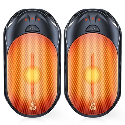 2 Packs Calentador De Manos Recargable 6000mah Outjut Calentadores De Portátil De Bolsillo, 3 Modos Usb Calentador Manos Eléctrico Para Deportes Al Aire Libre, Regalos Para Raynauds - Negro 2 Packs Calentador De Manos Recargable 6000mah Outjut Calentadores De Portátil De Bolsillo, 3 Modos Usb Calentador Manos Eléctrico Para Deportes Al Aire Libre, Regalos Para Raynauds - Negro