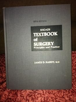Hardcover Rhoads' textbook of surgery: Principles and practice Book