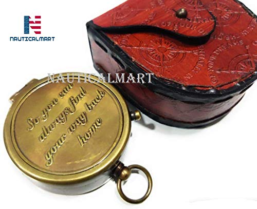 Brújula de Latón NauticalMart con Estuche miniatura 6