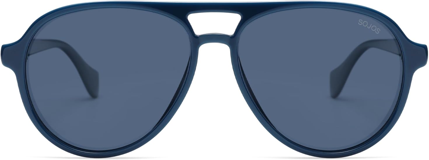 SojoS Clout SJ2039 Lentes De Sol Odelo Ovalado De Estilo Clásico Inspirados En Kurt Cobain