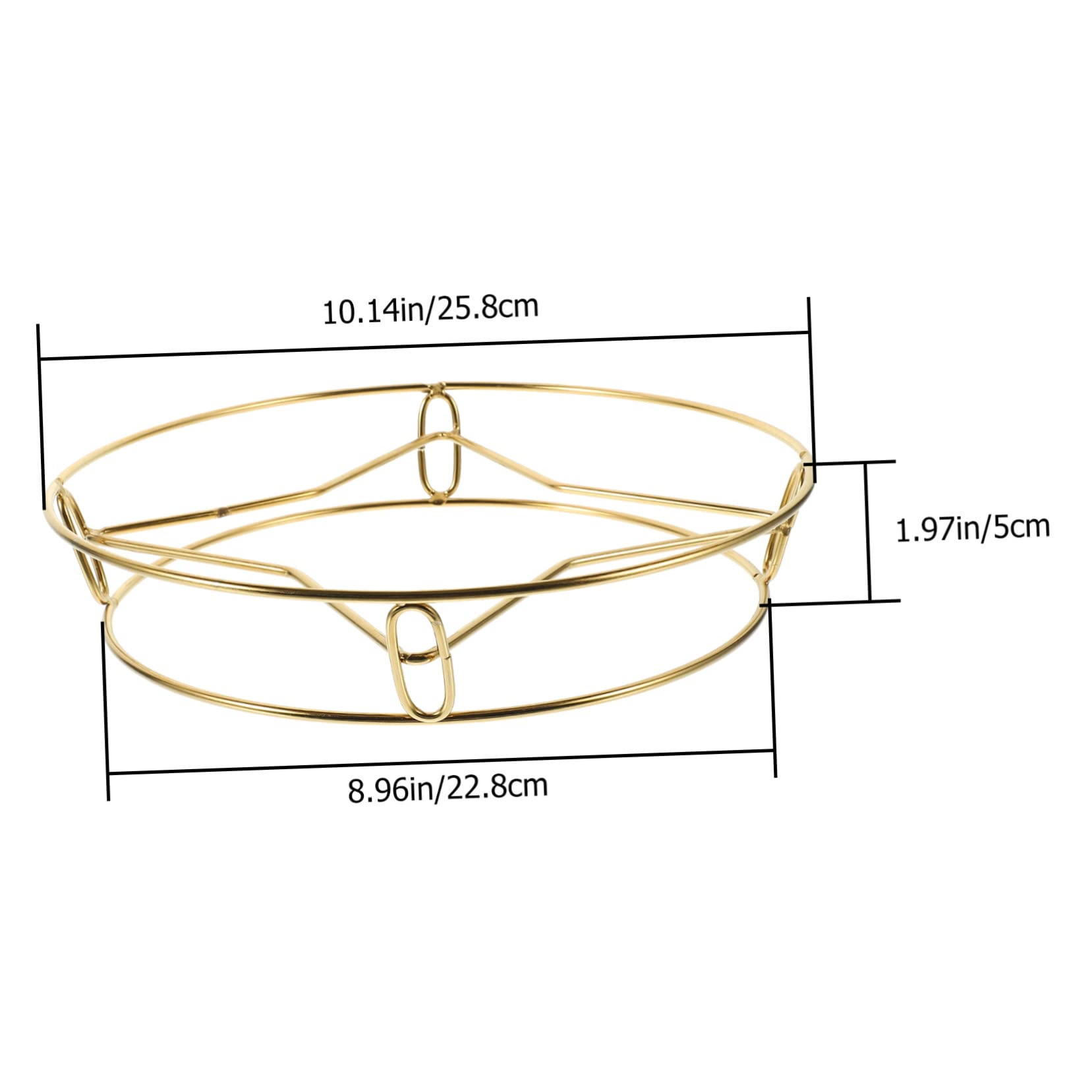 Ciieeo Multi Function Wok Holder Elevated Pan Rack for Tabletop Use Kitchen Gadget for Air Fryers Stockpots Optimized Ventilation for Quick Cooling and Easy Storage