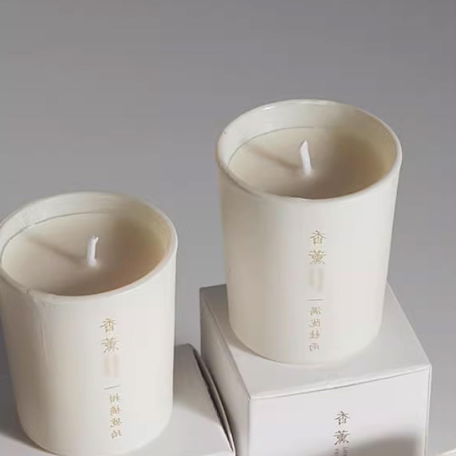 Świece ceramiczne, nowoczesny cylinder do świec zapachowych wielokrotnego użytku, świeca aromaterapeutyczna, do domu, wakacji, relaksu i spa(różowy heban)