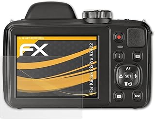 atFoliX Screen Protector compatible with Kodak PixPro AZ422 Screen Protection Film, anti-reflective and shock-absorbing FX Protector Film (3X)